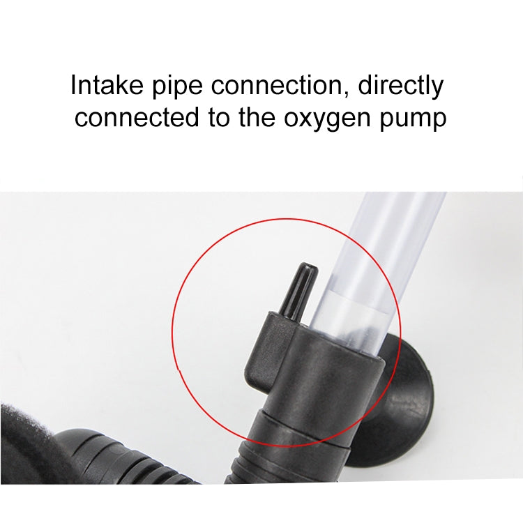 Wall-mounted Aquarium Mini Double Head Pneumatic Mute Biochemical Cotton Filter - Filters & Accessories by PMC TechLife | Online Shopping South Africa | PMC TechLife