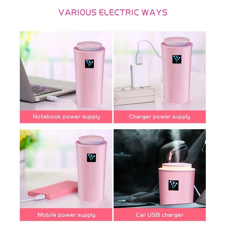 Small-3 2W Humidifier Moisture Meter Moisturizing Instrument with LED Night Light, Water Tank Capacity: 260ml(Blue) - Air Purifiers & Accessories by PMC TechLife | Online Shopping South Africa | PMC TechLife | Buy Now Pay Later Mobicred