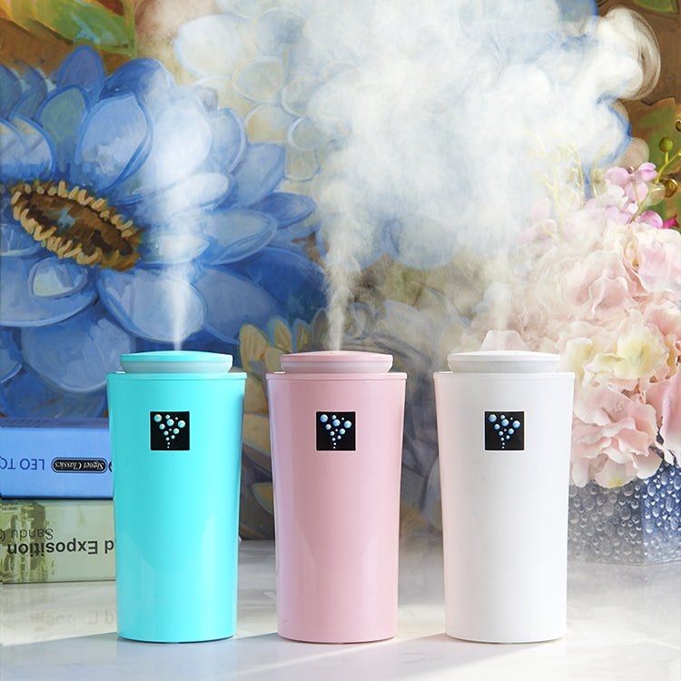 Small-3 2W Humidifier Moisture Meter Moisturizing Instrument with LED Night Light, Water Tank Capacity: 260ml(White) - Air Purifiers & Accessories by PMC TechLife | Online Shopping South Africa | PMC TechLife | Buy Now Pay Later Mobicred