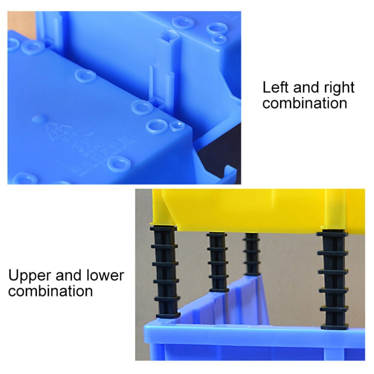 Thickened Oblique Plastic Box Combined Parts Box Material Box, Random Color Delivery, Size: 25cm x 15cm x 12cm - Storage Bags & Boxes by PMC TechLife | Online Shopping South Africa | PMC TechLife | Buy Now Pay Later Mobicred