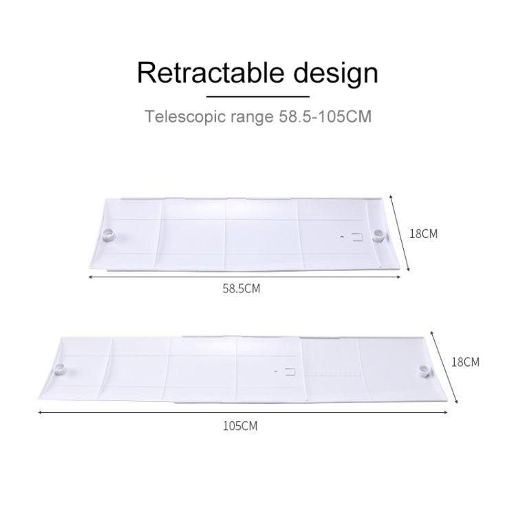 Air Conditioning Wind Deflector Shroud Bedroom Wall-Mounted Baby Universal Anti-Straight Blowing Air Conditioning Windshield(White) - Air Conditioning & Accessories by PMC TechLife | Online Shopping South Africa | PMC TechLife | Buy Now Pay Later Mobicred