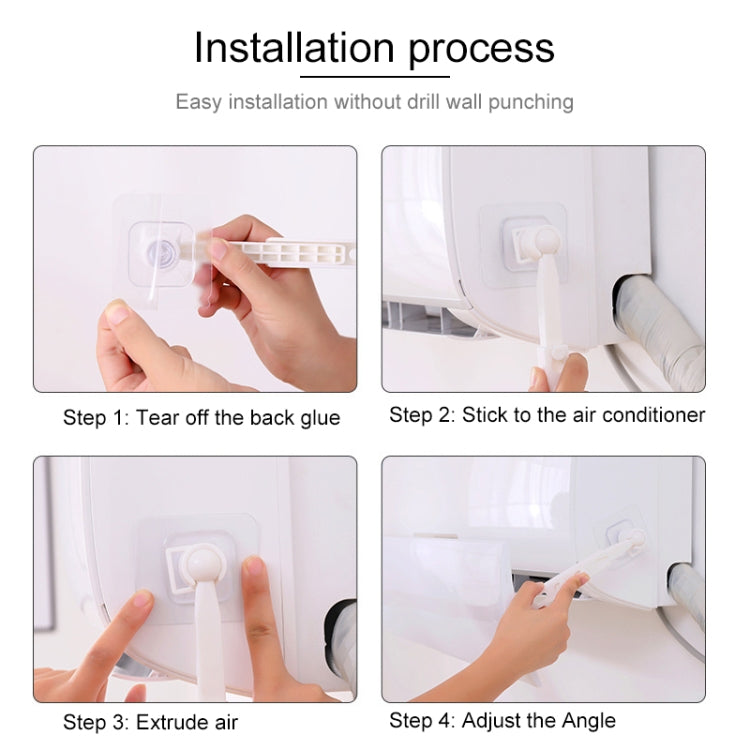Air Conditioning Wind Deflector Shroud Bedroom Wall-Mounted Baby Universal Anti-Straight Blowing Air Conditioning Windshield(White) - Air Conditioning & Accessories by PMC TechLife | Online Shopping South Africa | PMC TechLife | Buy Now Pay Later Mobicred