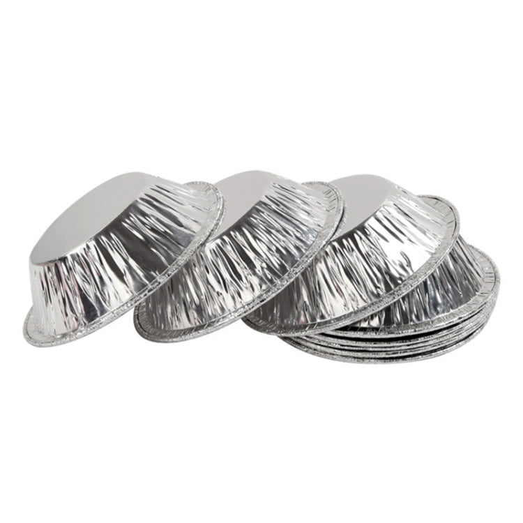 100pcs / Pack  Aluminum Foil Egg Tart Cup Cake Holder, Size: 7.5 x 4 x 2cm - Food Molds by PMC TechLife | Online Shopping South Africa | PMC TechLife | Buy Now Pay Later Mobicred