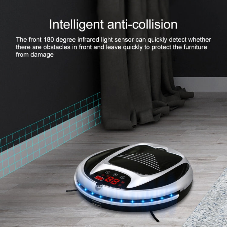FD-3RSW(IB)CS 800Pa Suction Smart Household Vacuum Cleaner Clean Robot with Remote Control - Robot Vacuum Cleaner by PMC TechLife | Online Shopping South Africa | PMC TechLife | Buy Now Pay Later Mobicred