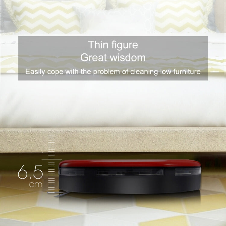 FD-RSW(C) Smart Household Sweeping Machine Cleaner Robot(Red) - Robot Vacuum Cleaner by PMC TechLife | Online Shopping South Africa | PMC TechLife | Buy Now Pay Later Mobicred