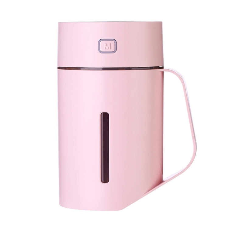 ML-S2 Water Cup Shape Intelligent Mute LED Night Light Atomized Humidifier Air humidification Machine(Pink) - free shipping - PMC TechLife - Order now!
