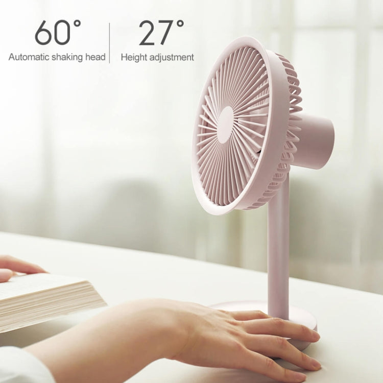 Original Xiaomi Youpin SOLOVE USB Charging Desktop Electric Fan Dormitory Office Mini Fan, with 3 Speed Control(Pink) - free shipping - PMC TechLife - Order now!