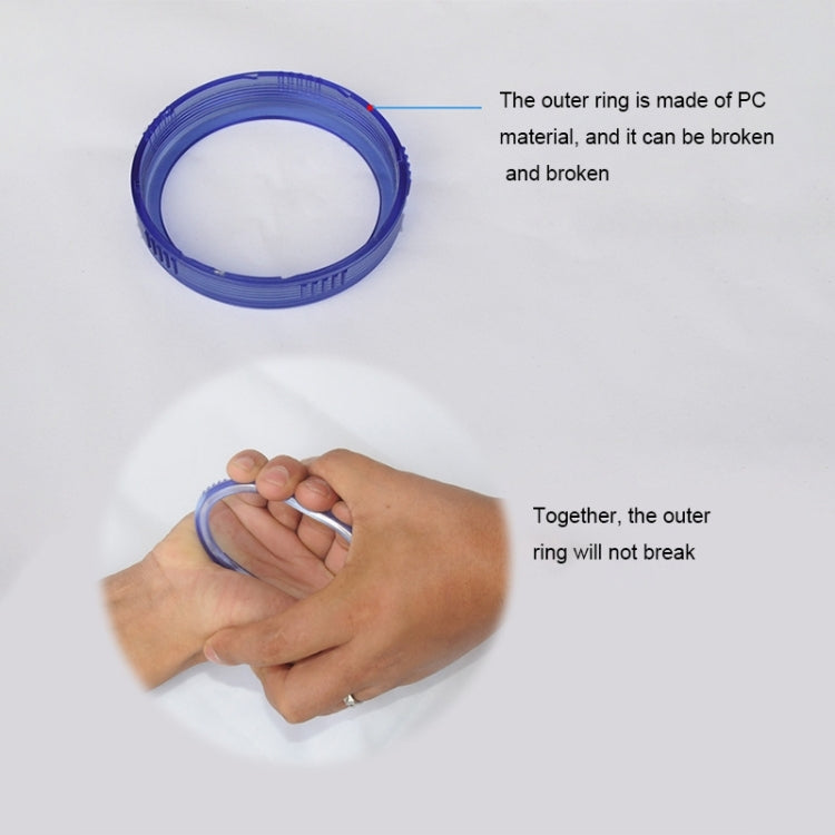 3 Settings Adjustable PC Negative Ions Shower Head, Size: Large, Interface:  2cm(Transparent) - Shower Head by PMC TechLife | Online Shopping South Africa | PMC TechLife | Buy Now Pay Later Mobicred