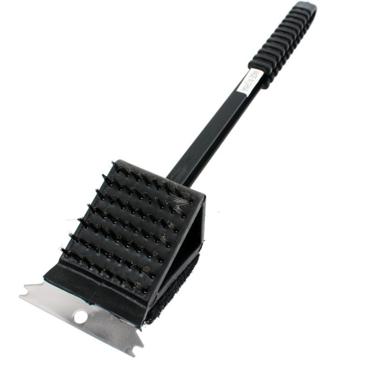 3 in 1 Copper Wire BBQ Grill Brush Long Handle Barbecue Grill Oven Cleaning Brush Cleaner - Cookwares & Tablewares by PMC TechLife | Online Shopping South Africa | PMC TechLife | Buy Now Pay Later Mobicred