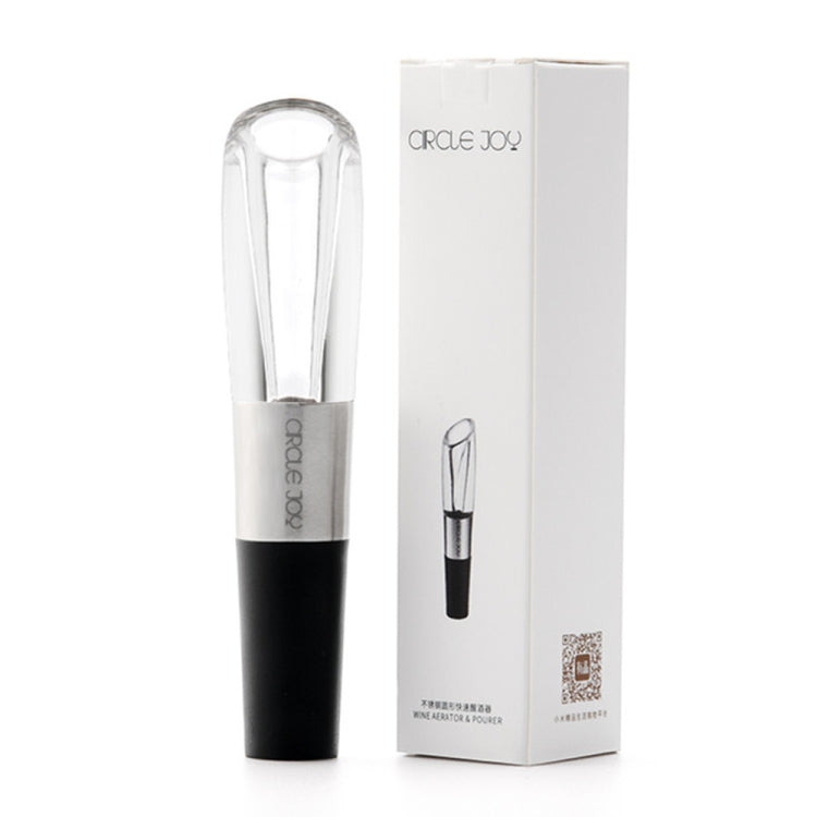 Original Xiaomi Youpin CIRCLE JOY Stainless Steel Portable Essential Aerating Oxygenating Wine Pourer Decanter - Bottle Stopper by Xiaomi | Online Shopping South Africa | PMC TechLife | Buy Now Pay Later Mobicred