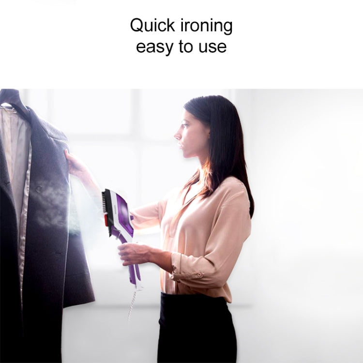 YB-888 900W 2 in 1 Multifunction Household Small Handheld Ironer Travel Portable Handheld Steam Hanging Hot Machine with Steam Brush & Measuring Cup, EU Plug(Blue) - free shipping - PMC TechLife - Order now!