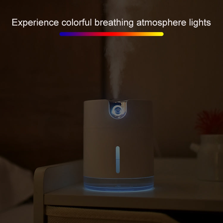 WT-H16 USB Charging Water Pattern Atomizing Humidifier with Colorful Night Lights, Water Tank Capacity: 300mL (Blue) - free shipping - PMC TechLife - Order now!