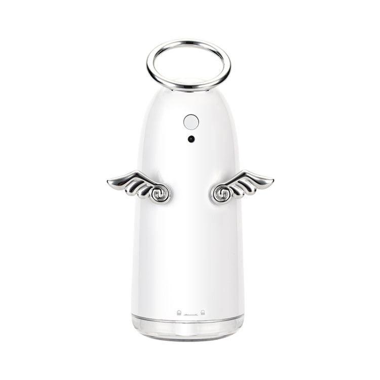TSHM0 Mini Angel Atomizing Humidifier with Colorful Night Lights, Water Tank Capacity: 230mL (Silver) - free shipping - PMC TechLife - Order now!