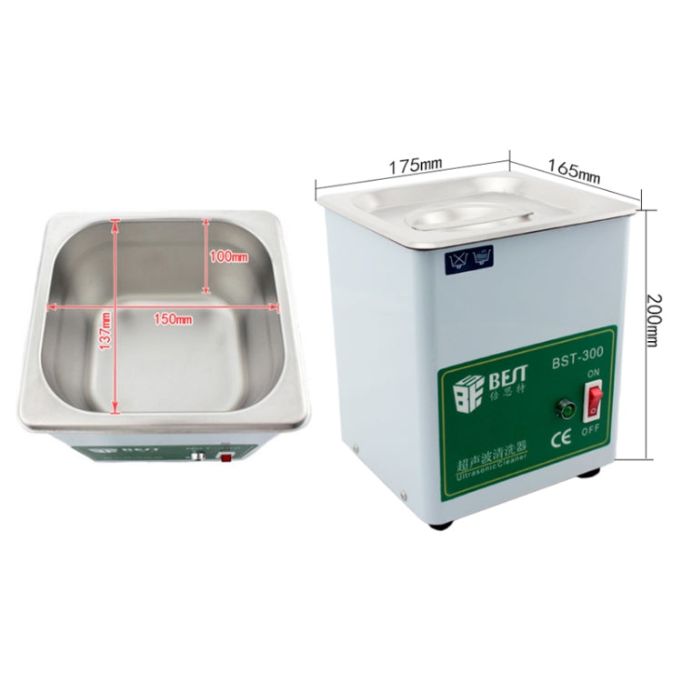 BEST 1.8L Practical Portable Ultrasonic Cleaner (Voltage 220V) - Ultrasonic Cleaner by BEST | Online Shopping South Africa | PMC TechLife | Buy Now Pay Later Mobicred