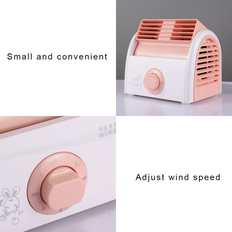 30W Turbine No Blade Mini Desktop Mute Fan for Dormitory / Bedroom / Living Room / Office, 3 Kinds Speed Mode, AC 220V(Pink) - Electric Fans by PMC TechLife | Online Shopping South Africa | PMC TechLife | Buy Now Pay Later Mobicred