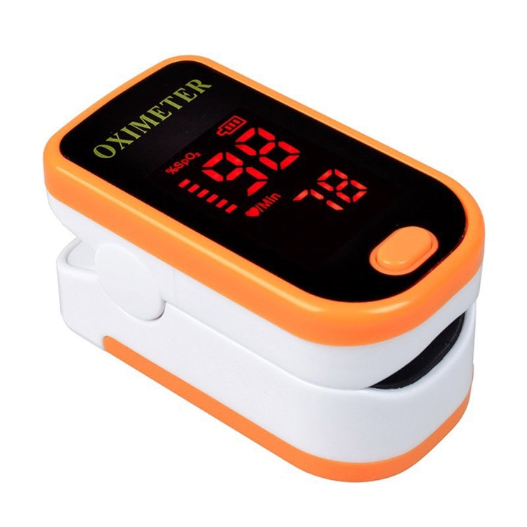 Finger Pulse Oximete LED HD Display Portable Oximeter Equipment Blood Oxygen Monitor Pulse Oximeter(Orange) - Finger Pulse Oximeter by PMC TechLife | Online Shopping South Africa | PMC TechLife | Buy Now Pay Later Mobicred