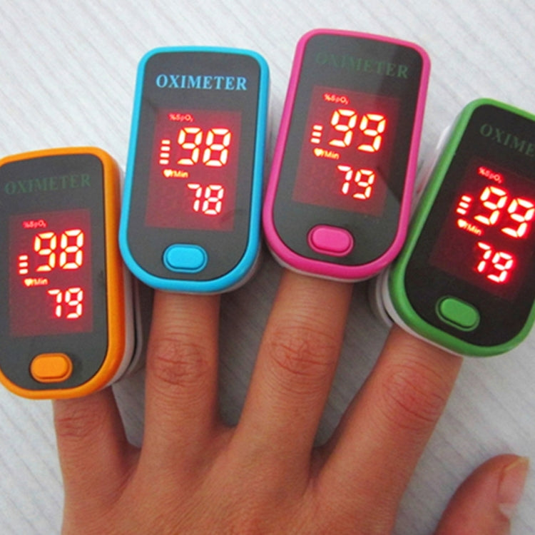 Finger Pulse Oximete LED HD Display Portable Oximeter Equipment Blood Oxygen Monitor Pulse Oximeter(Orange) - Finger Pulse Oximeter by PMC TechLife | Online Shopping South Africa | PMC TechLife | Buy Now Pay Later Mobicred