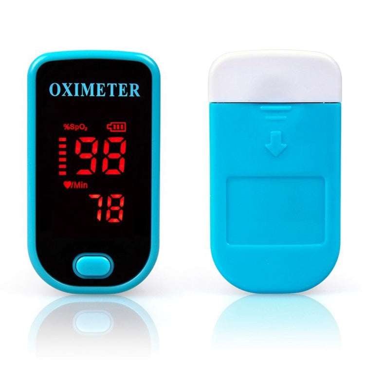 Finger Pulse Oximete LED HD Display Portable Oximeter Equipment Blood Oxygen Monitor Pulse Oximeter(Blue) - Finger Pulse Oximeter by PMC TechLife | Online Shopping South Africa | PMC TechLife | Buy Now Pay Later Mobicred
