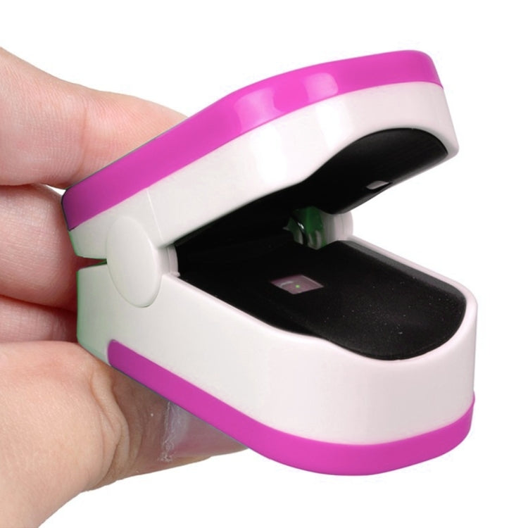 Finger Pulse Oximete LED HD Display Portable Oximeter Equipment Blood Oxygen Monitor Pulse Oximeter(Magenta) - Finger Pulse Oximeter by PMC TechLife | Online Shopping South Africa | PMC TechLife | Buy Now Pay Later Mobicred