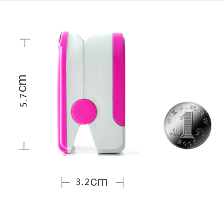 Finger Pulse Oximete LED HD Display Portable Oximeter Equipment Blood Oxygen Monitor Pulse Oximeter(Magenta) - Finger Pulse Oximeter by PMC TechLife | Online Shopping South Africa | PMC TechLife | Buy Now Pay Later Mobicred