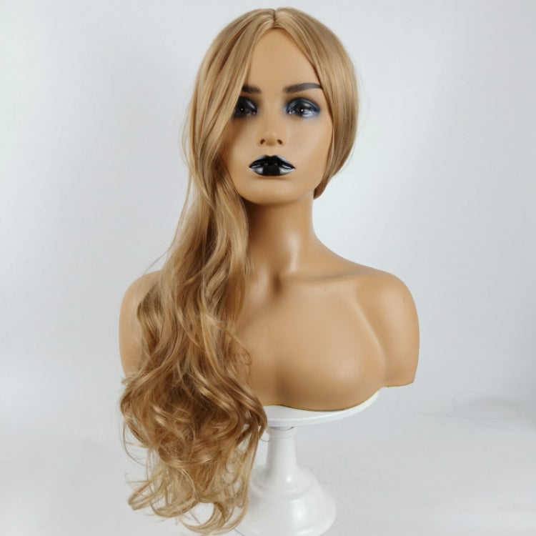 Gradient Color Long Curly Hair Wig Headgear for Women - free shipping - PMC TechLife - Order now!