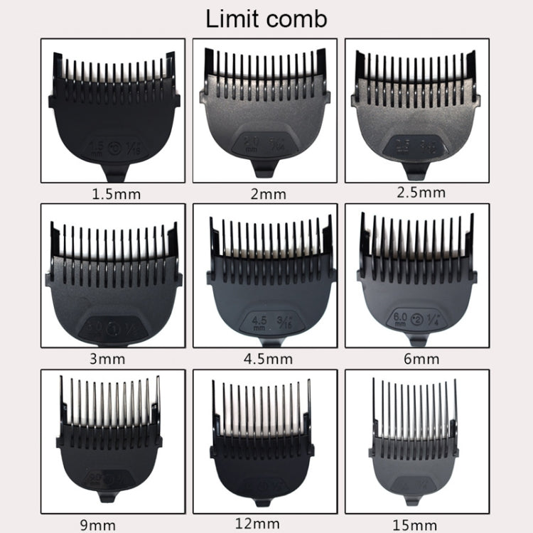 HJ-2018 Men Electric Shaver Fader Self-help Hair Clipper with Wai Cloth + Sponge, Standard Version, CN Plug - free shipping - PMC TechLife - Order now!