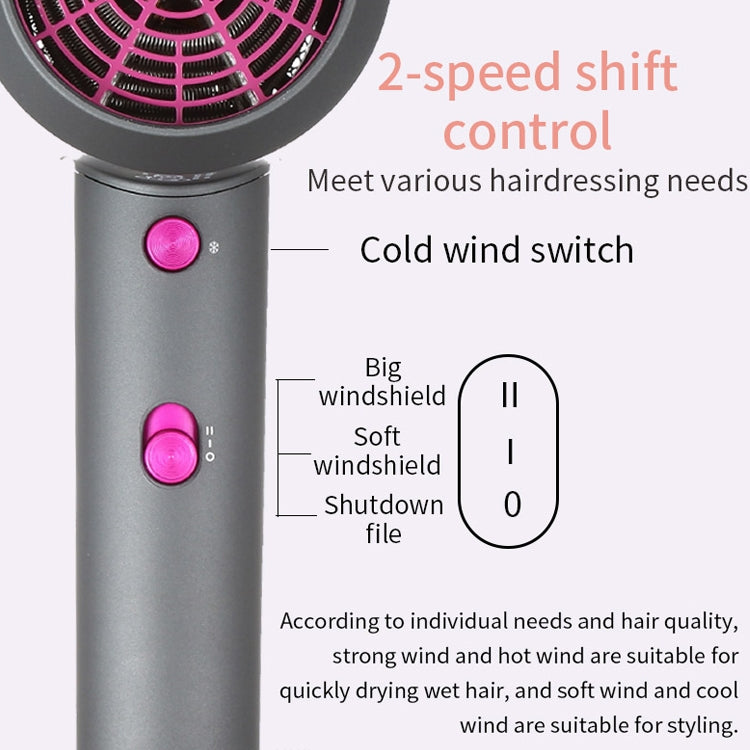 VGR V-400 Household Negative Ion Hair Dryers with 2 Gear Adjustment, Plug Type: EU Plug - free shipping - PMC TechLife - Order now!