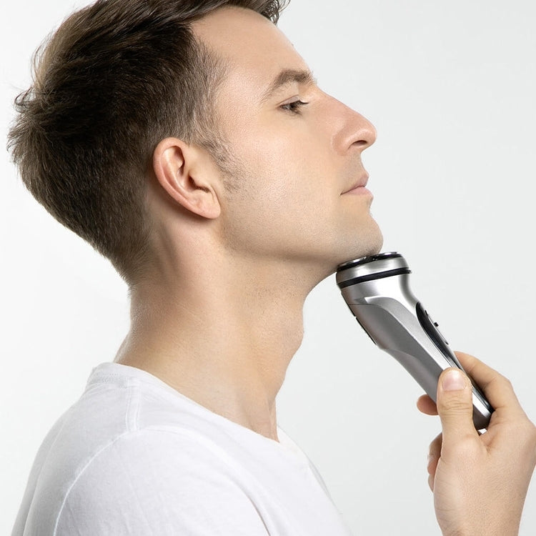 Original Xiaomi ENCHEN Water Proof Triple Rotary Double Ring Blade Shaving Head Electric Rechargeable Shaver For Men(Black) - Electric Shavers by Xiaomi | Online Shopping South Africa | PMC TechLife | Buy Now Pay Later Mobicred