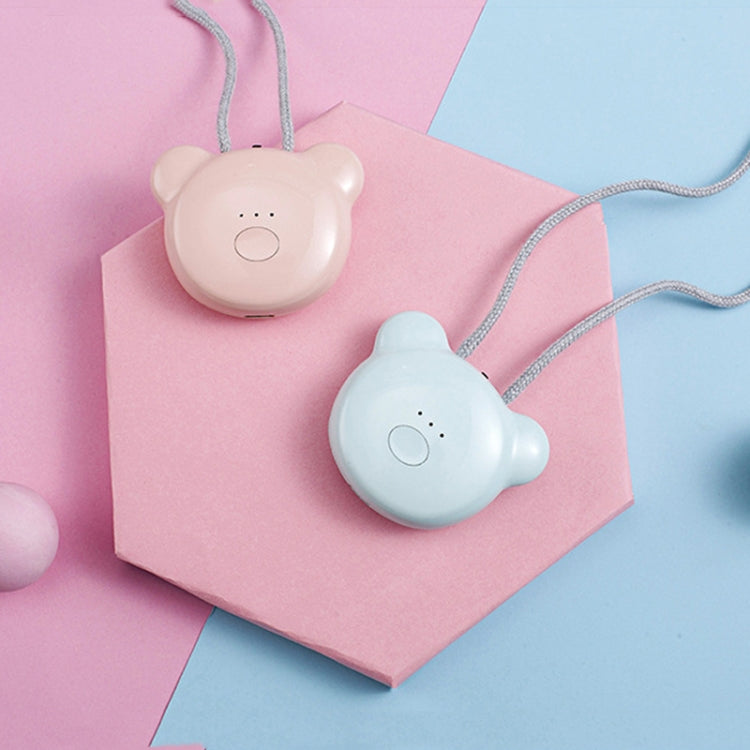 Mini Bear Style Neck Formaldehyde Negative Ion PM2.5 Removal Air Purifier for Kids (Blue) - free shipping - PMC TechLife - Order now!