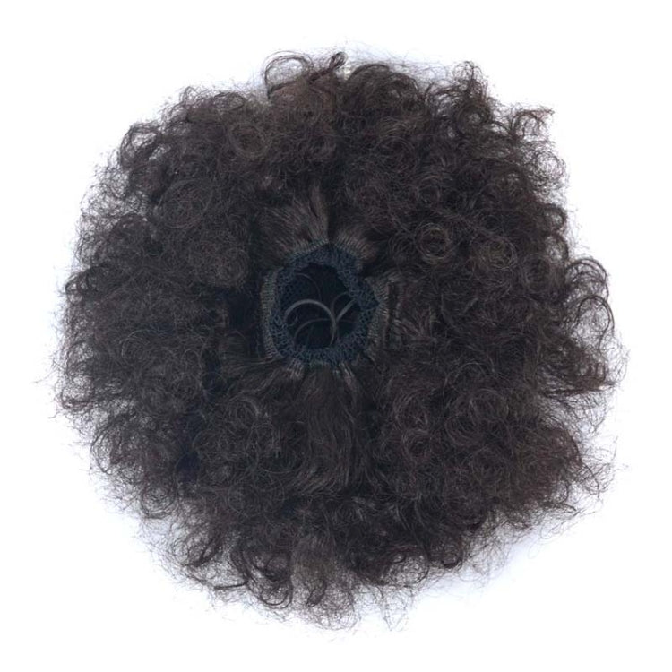 European and American Black People Explosion Head Fluffy Curl Hair Net Wig(Black Brown) - free shipping - PMC TechLife - Order now!