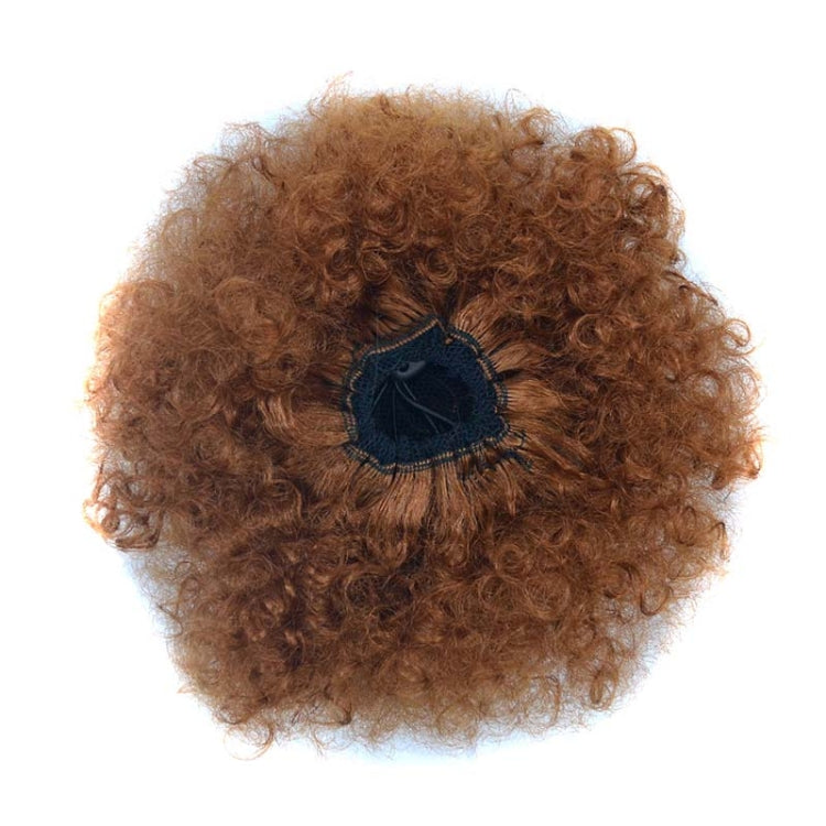 FBBZT02 European and American Black People Explosion Head Fluffy Curl Hair Net Wig (Light Brown) - free shipping - PMC TechLife - Order now!