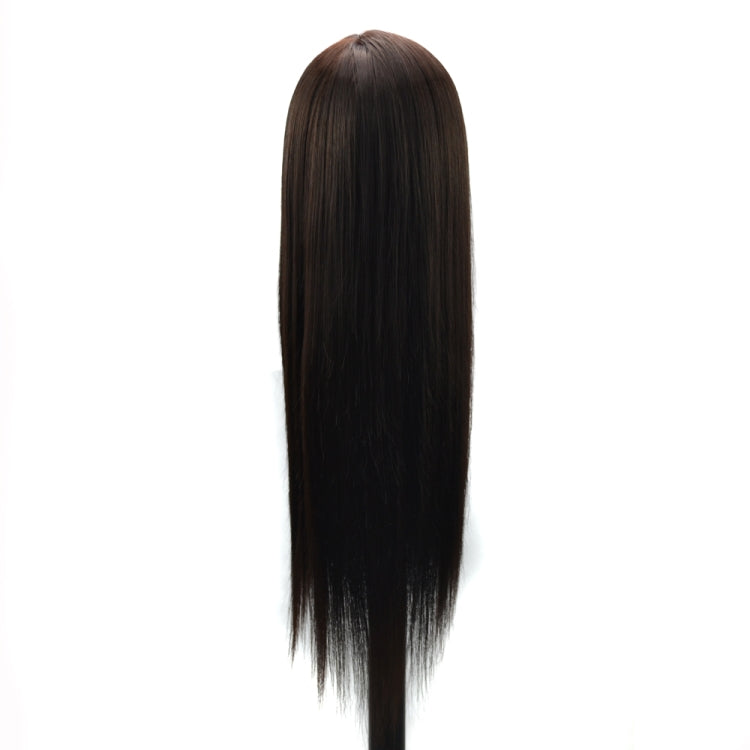 Practice Disc Hair Braided Mannequin Head Wig Styling Trimming Head Model(Black) - free shipping - PMC TechLife - Order now!