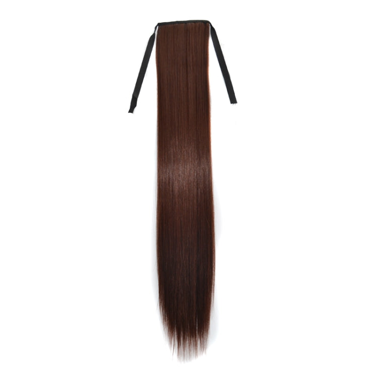 Natural Long Straight Hair Ponytail Bandage-style Wig Ponytail for Women���Length: 75cm (Marron) - free shipping - PMC TechLife - Order now!