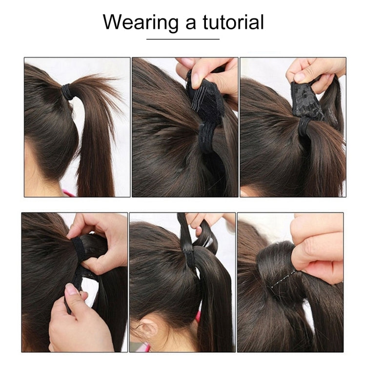 18# Invisible Seamless Bandage-style  Wig Long Straight Hair Wig Ponytail - free shipping - PMC TechLife - Order now!