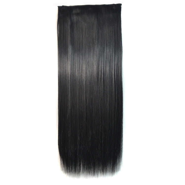 1# One-piece Seamless Five-clip Wig Long Straight Wig Piece - free shipping - PMC TechLife - Order now!