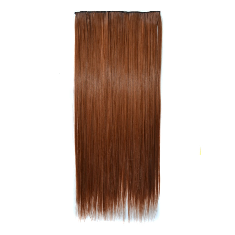 30# One-piece Seamless Five-clip Wig Long Straight Wig Piece - free shipping - PMC TechLife - Order now!