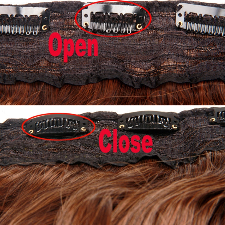 613H35# One-piece Seamless Five-clip Wig Long Straight Wig Piece - free shipping - PMC TechLife - Order now!