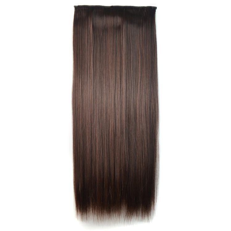 2M33# One-piece Seamless Five-clip Wig Long Straight Wig Piece - free shipping - PMC TechLife - Order now!