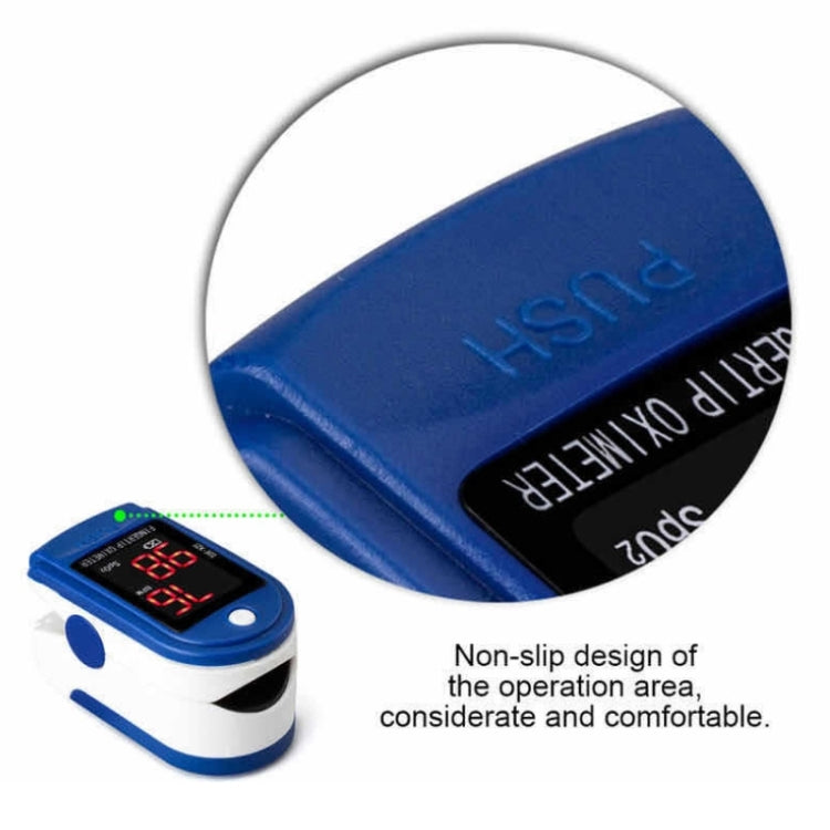 Precision Finger Pulse Oximeter Blood Oxygen Monitor(Blue) - free shipping - PMC TechLife - Order now!