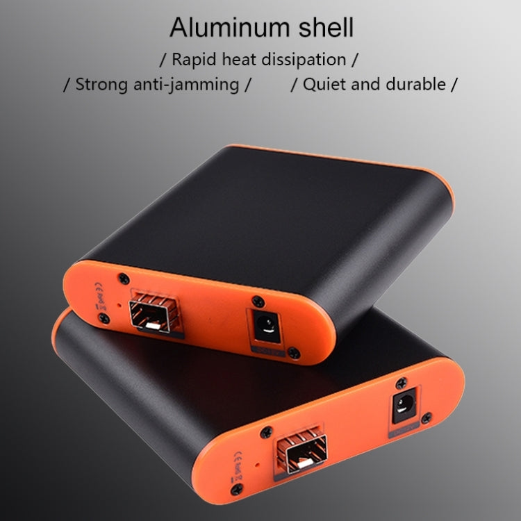 OPT882 HDMI Extender (Receiver & Sender) Fiber Optic Extender , Transmission Distance: 20KM (EU Plug) - Amplifier by PMC TechLife | Online Shopping South Africa | PMC TechLife | Buy Now Pay Later Mobicred