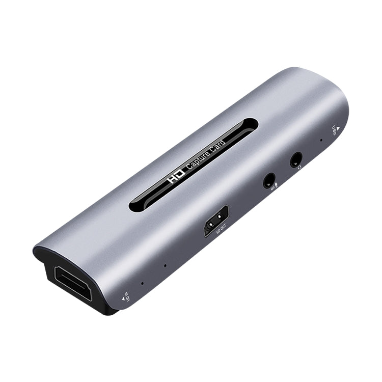 Z35 HDMI Female + Mic to HDMI Female + Audio + USB HD Video & Audio Capture Card with Loop - free shipping - PMC Jewellery - Order now!