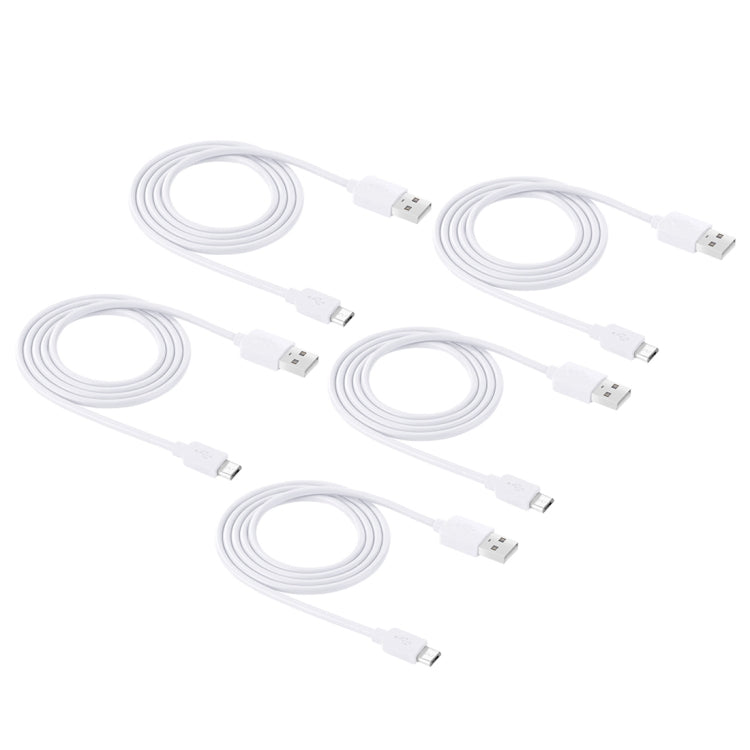 5 PCS HAWEEL 1m High Speed Micro USB to USB Data Sync Charging Cable Kits, For Samsung, Huawei, Xiaomi, LG, HTC and other Smartphones - Micro USB Cable by PMC TechLife | Online Shopping South Africa | PMC TechLife