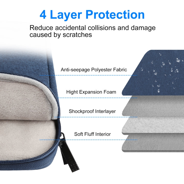 HAWEEL 13.0 inch-14.0 inch Briefcase Crossbody Laptop Bag For Macbook, Lenovo Thinkpad, ASUS, HP(Navy Blue) - free shipping - PMC TechLife - Order now!