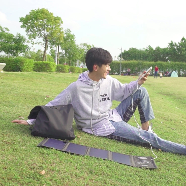 HAWEEL 21W Foldable Solar Panel Charger with 5V 3A Max Dual USB Ports - free shipping - PMC TechLife - Order now!