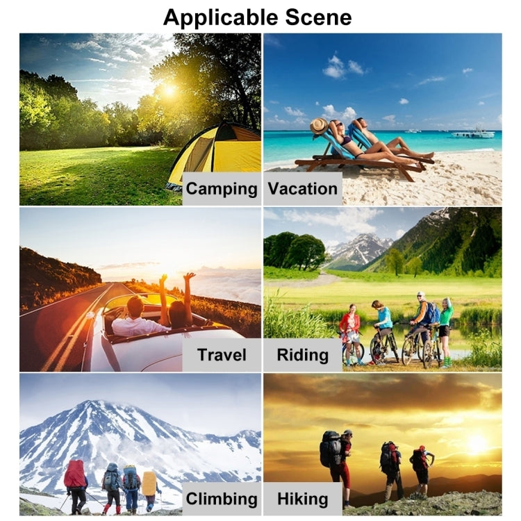 HAWEEL 18W 3 Panels Foldable Solar Panel Charger Bag with 5V / 3.1A Max Dual USB Ports, Support QC3.0 and AFC - free shipping - PMC TechLife - Order now!
