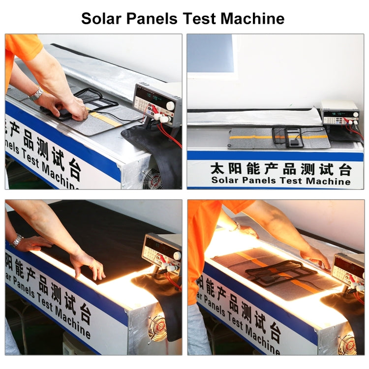HAWEEL 18W 3 Panels Foldable Solar Panel Charger Bag with 5V / 3.1A Max Dual USB Ports, Support QC3.0 and AFC - free shipping - PMC TechLife - Order now!