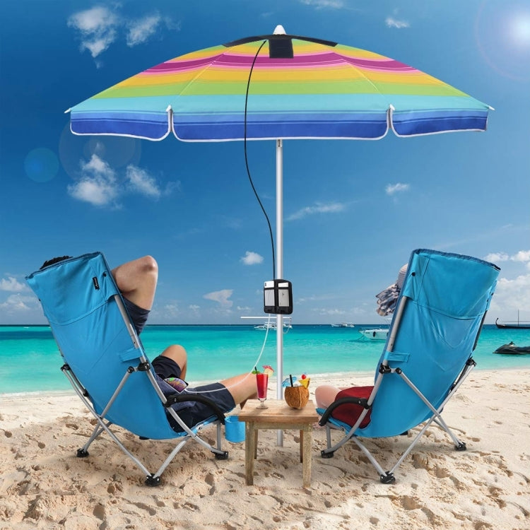 HAWEEL 42W Foldable Umbrella Top Solar Panel Charger with 5V 3.0A Max Dual USB Ports, Support QC3.0 / FCP / SCP/ AFC / SFCP Protocol - free shipping - PMC Jewellery - Order now!