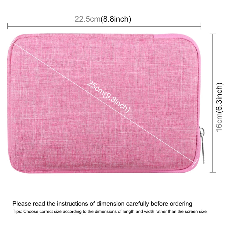 HAWEEL 7.9 inch Sleeve Case Zipper Briefcase Carrying Bag, For iPad mini 4 / iPad mini 3 / iPad mini 2 / iPad mini, Galaxy, Lenovo, Sony, Xiaomi, Huawei 7.9 inch Tablets(Pink) - free shipping - PMc TechLife - Order now!
