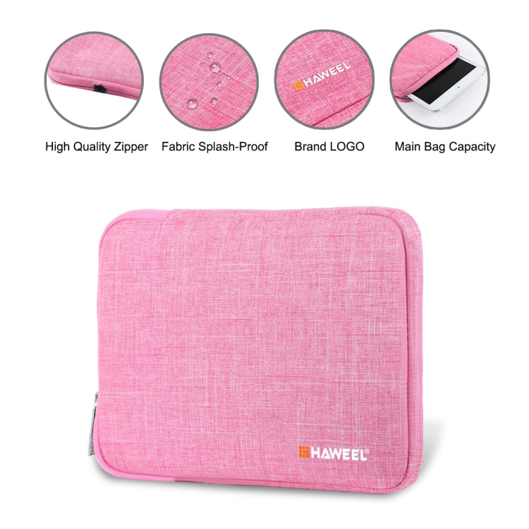 HAWEEL 7.9 inch Sleeve Case Zipper Briefcase Carrying Bag, For iPad mini 4 / iPad mini 3 / iPad mini 2 / iPad mini, Galaxy, Lenovo, Sony, Xiaomi, Huawei 7.9 inch Tablets(Pink) - free shipping - PMc TechLife - Order now!