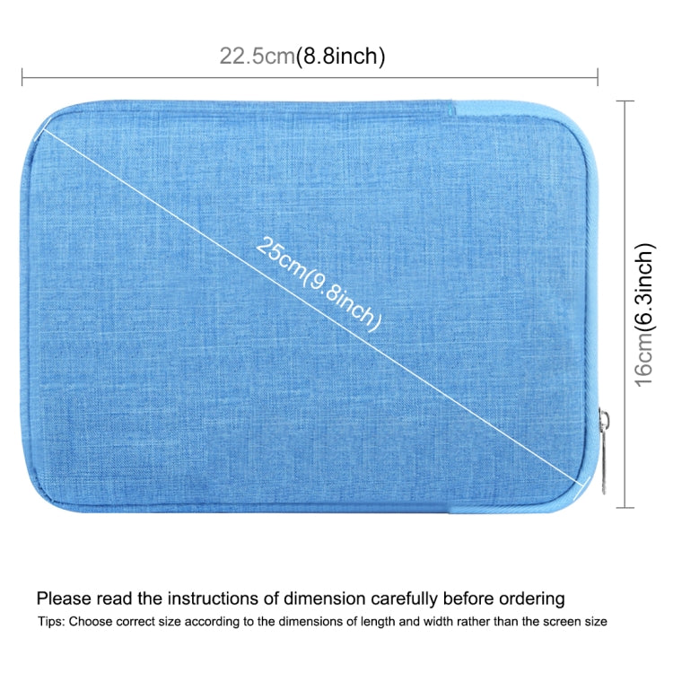 HAWEEL 7.9 inch Sleeve Case Zipper Briefcase Carrying Bag, For iPad mini 4 / iPad mini 3 / iPad mini 2 / iPad mini, Galaxy, Lenovo, Sony, Xiaomi, Huawei 7.9 inch Tablets(Blue) - free shipping - PMc TechLife - Order now!